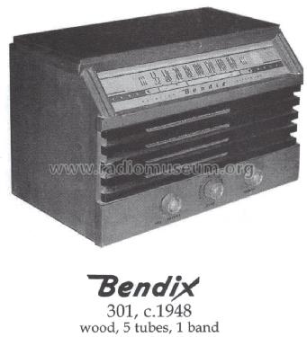 301 ; Bendix Radio (ID = 1395852) Radio