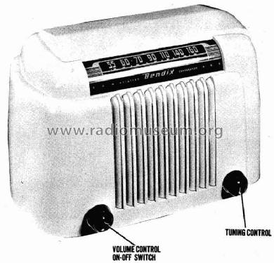 526MA ; Bendix Radio (ID = 440335) Radio