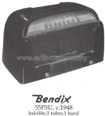 55P3; Bendix Radio (ID = 1395843) Radio