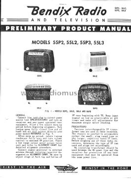 55P3; Bendix Radio (ID = 1734551) Radio