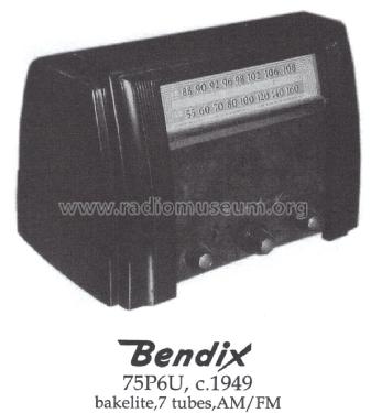 75P6U ; Bendix Radio (ID = 1395846) Radio