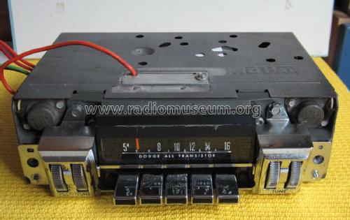 Dodge All Transistor 7BDD 377; Bendix Radio (ID = 2502192) Car Radio