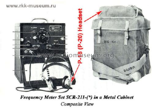 SCR-211-D Frequency Meter Set ; Bendix Radio (ID = 723124) Equipment