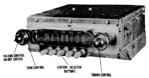 M-1A-1 Ch= OA-18805-A1; Bendix Radio (ID = 568820) Car Radio