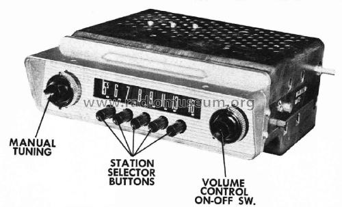 M-4 ; Bendix Radio (ID = 3102210) Car Radio