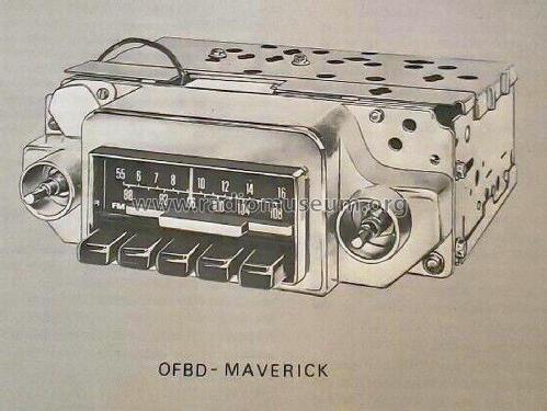 Maverick OFBD ; Bendix Radio (ID = 2836812) Car Radio