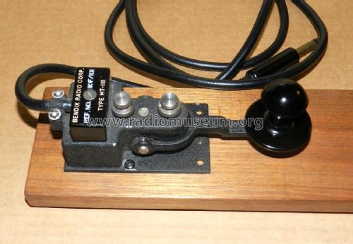 Navy Flameproof Morse Code Key MT-11B; Bendix Radio (ID = 2703816) Morse+TTY