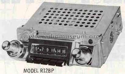 R12-BP ; Bendix Radio (ID = 488217) Car Radio