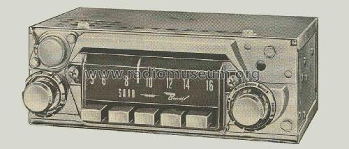 Saab 6BSA; Bendix Radio (ID = 2835030) Car Radio