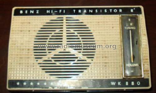 Hi-Fi Transistor 8 WK-880; Benz Electronics; (ID = 1312274) Radio