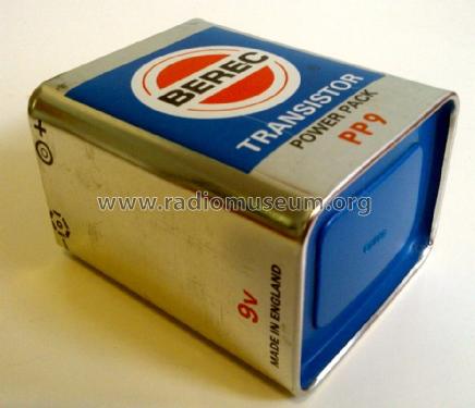 Power Pack - Batterie PP9; Berec Radio; London (ID = 1526500) Strom-V