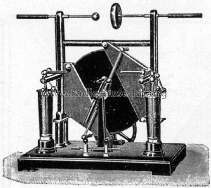 Wommelsdorfsche Kondensatormaschine Influenzmaschine nach Wehrsen; Berliner Elektros- (ID = 858467) Equipment