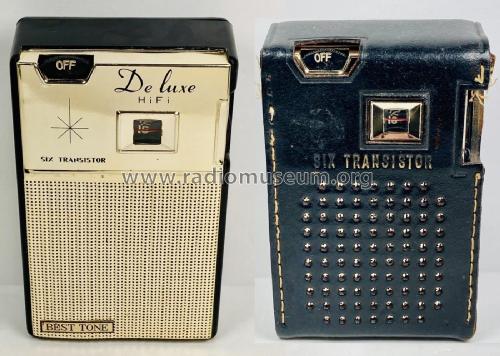 Deluxe HiFi Six Transistor; Best Tone (ID = 2814186) Radio