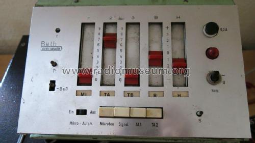 Mixer mit Signalgenerator ; Beth electroacustic (ID = 2139457) Ampl/Mixer