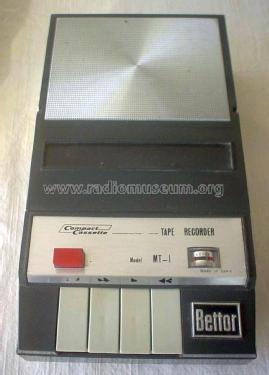 Compact Cassette MT-1; Bettor, Industrias; (ID = 3098781) R-Player