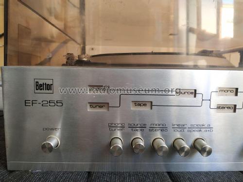 Integrated Stereo Amplifier EF-255; Bettor, Industrias; (ID = 2961349) R-Player