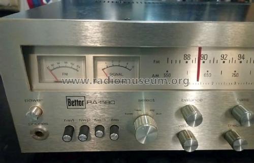 HiFi Integrated Stereo Amplifier RA-580; Bettor, Industrias; (ID = 3098037) Radio