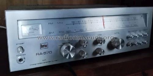 HiFi Integrated Stereo Tuner RA-570; Bettor, Industrias; (ID = 3098032) Radio