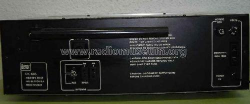 HiFi Integrated Stereo Tuner RK-605; Bettor, Industrias; (ID = 3099006) Radio