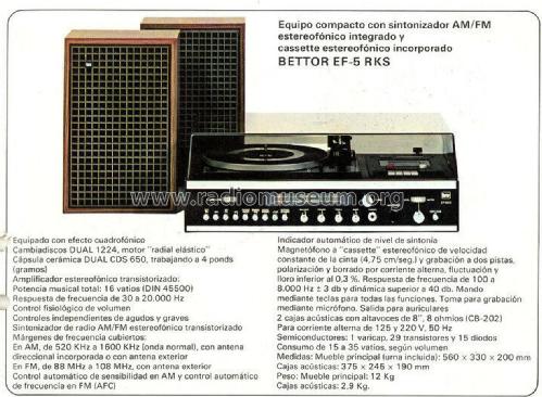 EF-5RKS ; Bettor, Industrias; (ID = 3098337) Radio