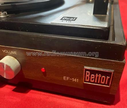 Stereofonic Solid State Unit EF-141; Bettor, Industrias; (ID = 3097680) R-Player