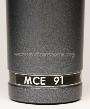 Vocal-Kondensatormikrofon MCE 91; Beyer; Berlin, (ID = 1582012) Microphone/PU