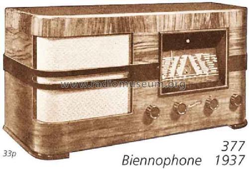 377; Biennophone; Marke (ID = 1423) Radio