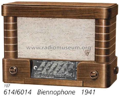 6014; Biennophone; Marke (ID = 1432) Radio