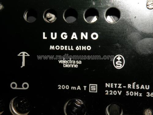 Lugano 61-HO; Biennophone; Marke (ID = 2235741) Radio