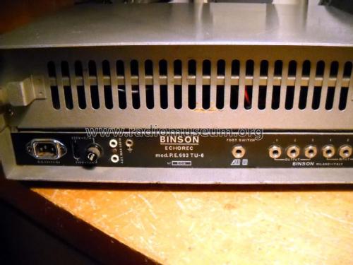 Echorec PE603-TU-6; Binson; Milano (ID = 2753685) R-Player