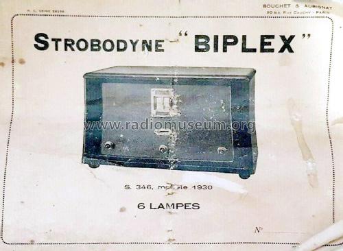 Strobodyne S.346; Biplex marque, (ID = 2471011) Radio