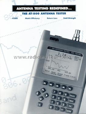 Antenna Tester AT-800; Bird Technologies, (ID = 3042804) Equipment