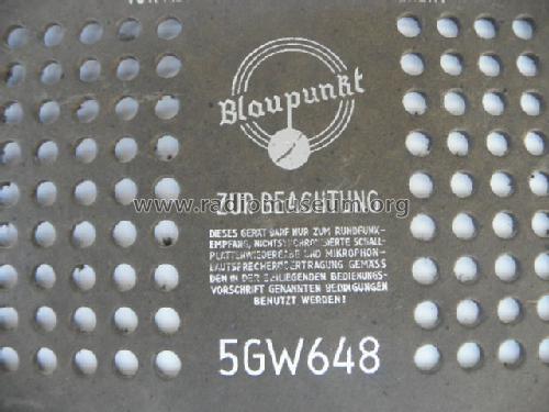 5GW648; Blaupunkt Ideal, (ID = 1589521) Radio