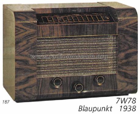 7W78; Blaupunkt Ideal, (ID = 112) Radio