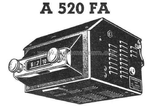 A520FA; Blaupunkt Ideal, (ID = 163750) Car Radio