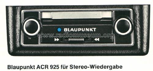 ACR 925 7.632.903; Blaupunkt Ideal, (ID = 396178) R-Player