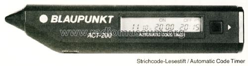 Automatic Code Timer ACT-200; Blaupunkt Ideal, (ID = 1282266) Misc