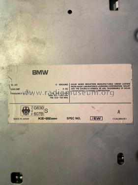 BMW Bavaria C Busines RDS KE-92 ZBM; Unknown - CUSTOM (ID = 2987653) Car Radio