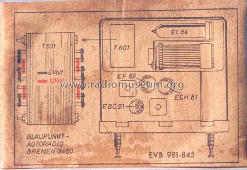 Bremen 9480; Blaupunkt Ideal, (ID = 57350) Car Radio