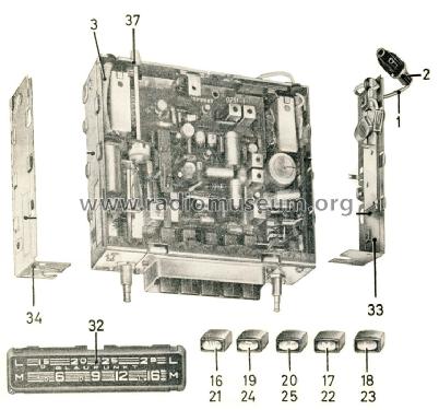 Bremen ab X 100001; Blaupunkt Ideal, (ID = 1003345) Car Radio