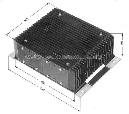 Stereo-Busverstärker 7.607.372; Blaupunkt Ideal, (ID = 559665) Ampl/Mixer