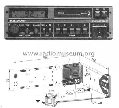 Cambridge SQM 26 7.645.840.010; Blaupunkt Ideal, (ID = 646317) Car Radio