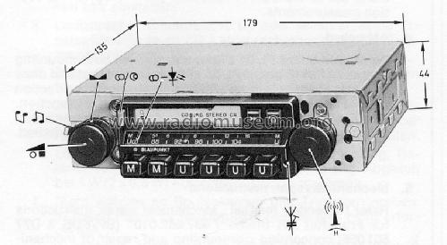 Coburg Stereo CR 7.638.828; Blaupunkt Ideal, (ID = 606048) Car Radio