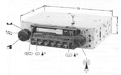 Coburg-Stereo CR 7.638.834.110; Blaupunkt Ideal, (ID = 606693) Car Radio