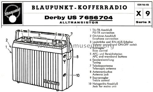 Derby 660 Automatic US 7.656.704; Blaupunkt Ideal, (ID = 1982517) Radio