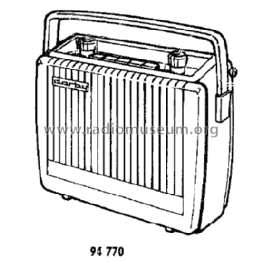 Derby 94770 Serie V ab 710001; Blaupunkt Ideal, (ID = 1472540) Radio