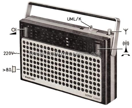 Derby Cadett UML 7.655.310; Blaupunkt Ideal, (ID = 1981373) Radio