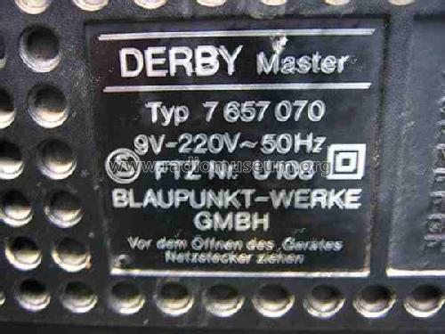 Derby Master 7.657.070; Blaupunkt Ideal, (ID = 487011) Radio