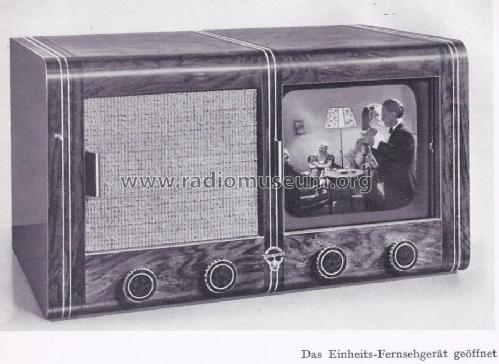 Einheits-Fernsehempfänger E1; Blaupunkt Ideal, (ID = 1512897) Fernseh-E