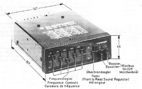 Equalizer Booster BEB 70 7.607.381.010; Blaupunkt Ideal, (ID = 561542) Ampl/Mixer